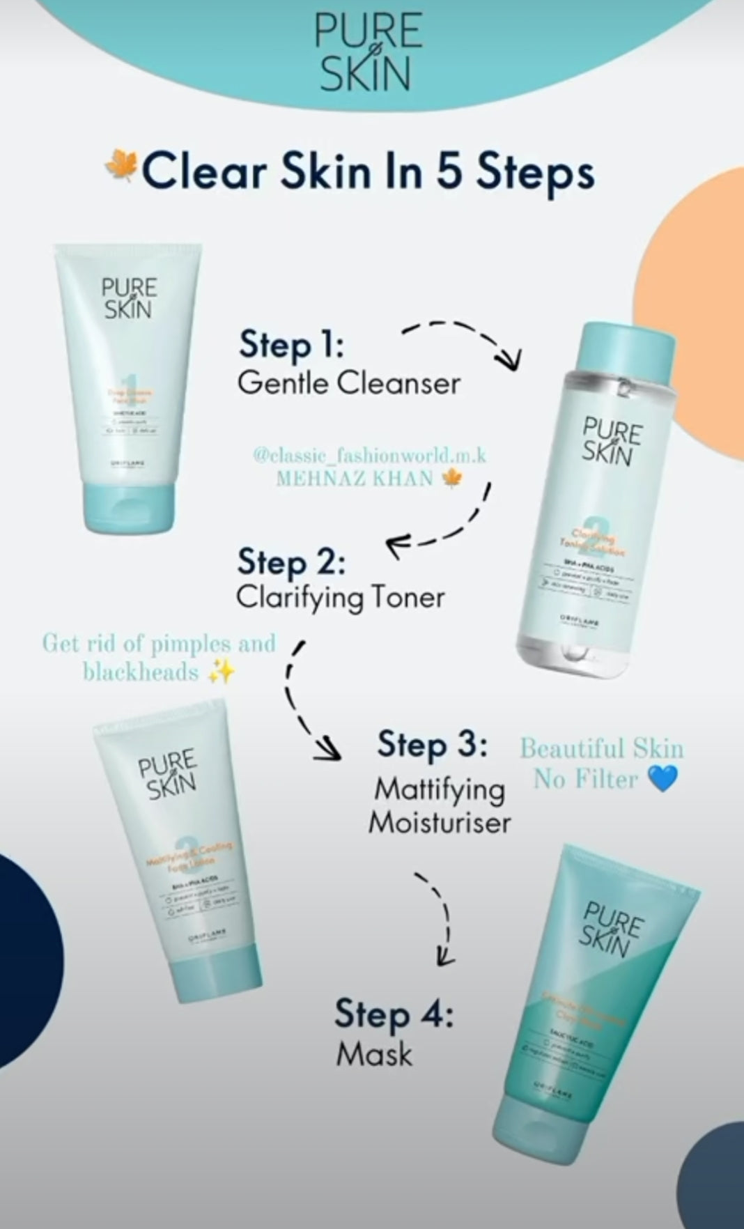 Pure skin clarifying toner