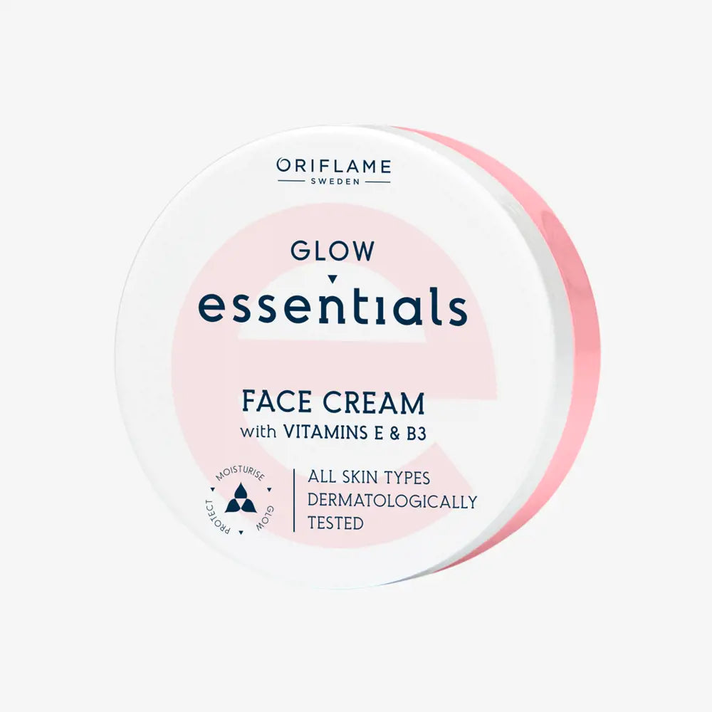 Glow Essentials Face Cream with Vitamins E & B3